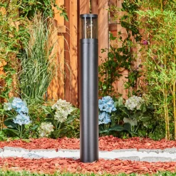 Borne Lumineuse Tolsona Noir, 1 Lumiere