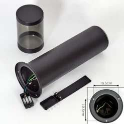 Borne Lumineuse Tolsona Noir, 1 Lumiere