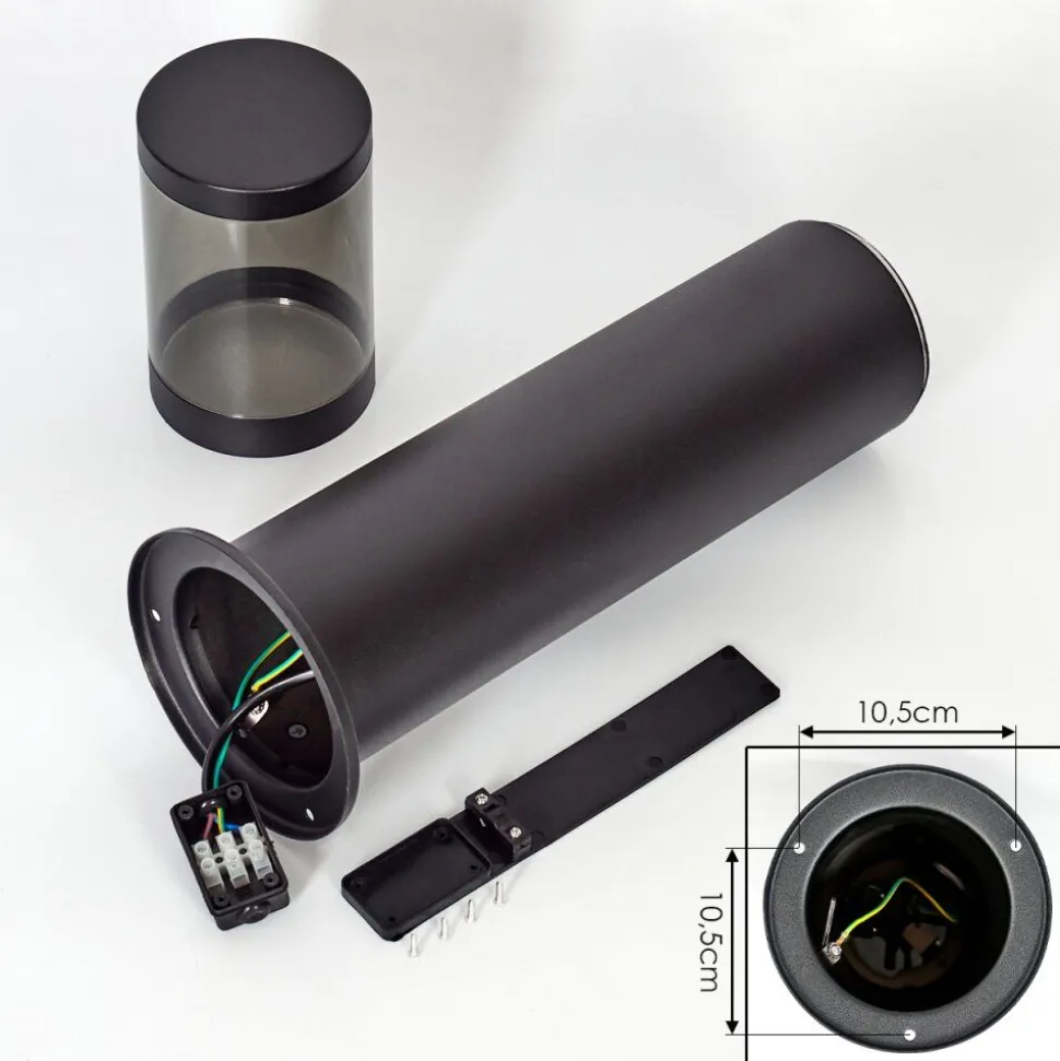 Borne Lumineuse Tolsona Noir, 1 Lumiere