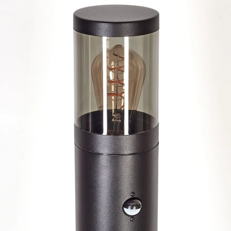 Borne Lumineuse Tolsona Noir, 1 Lumiere, Detecteur De Mouvement