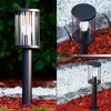 Borne Lumineuse Torsa Noir, 1 Lumiere