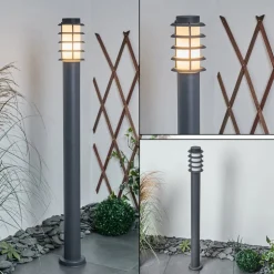 Borne Lumineuse Tunes Anthracite, 1 Lumiere