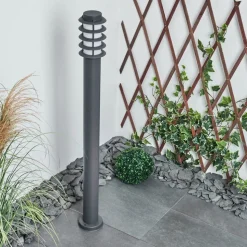 Borne Lumineuse Tunes Anthracite, 1 Lumiere