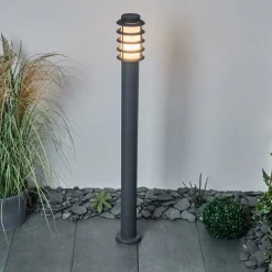Borne Lumineuse Tunes Anthracite, 1 Lumiere