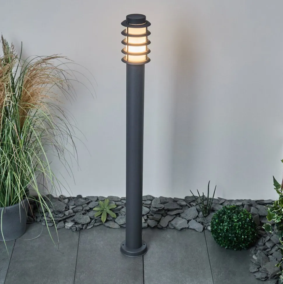 Borne Lumineuse Tunes Anthracite, 1 Lumiere