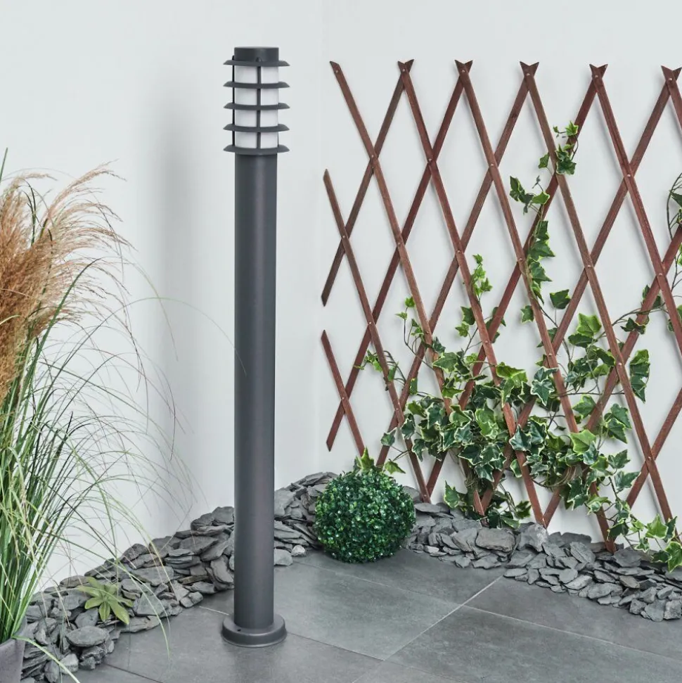Borne Lumineuse Tunes Anthracite, 1 Lumiere