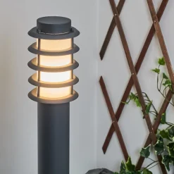 Borne Lumineuse Tunes Anthracite, 1 Lumiere
