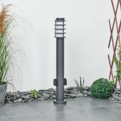 Borne Lumineuse Tunes Anthracite, 1 Lumiere
