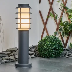 Borne Lumineuse Tunes Anthracite, 1 Lumiere