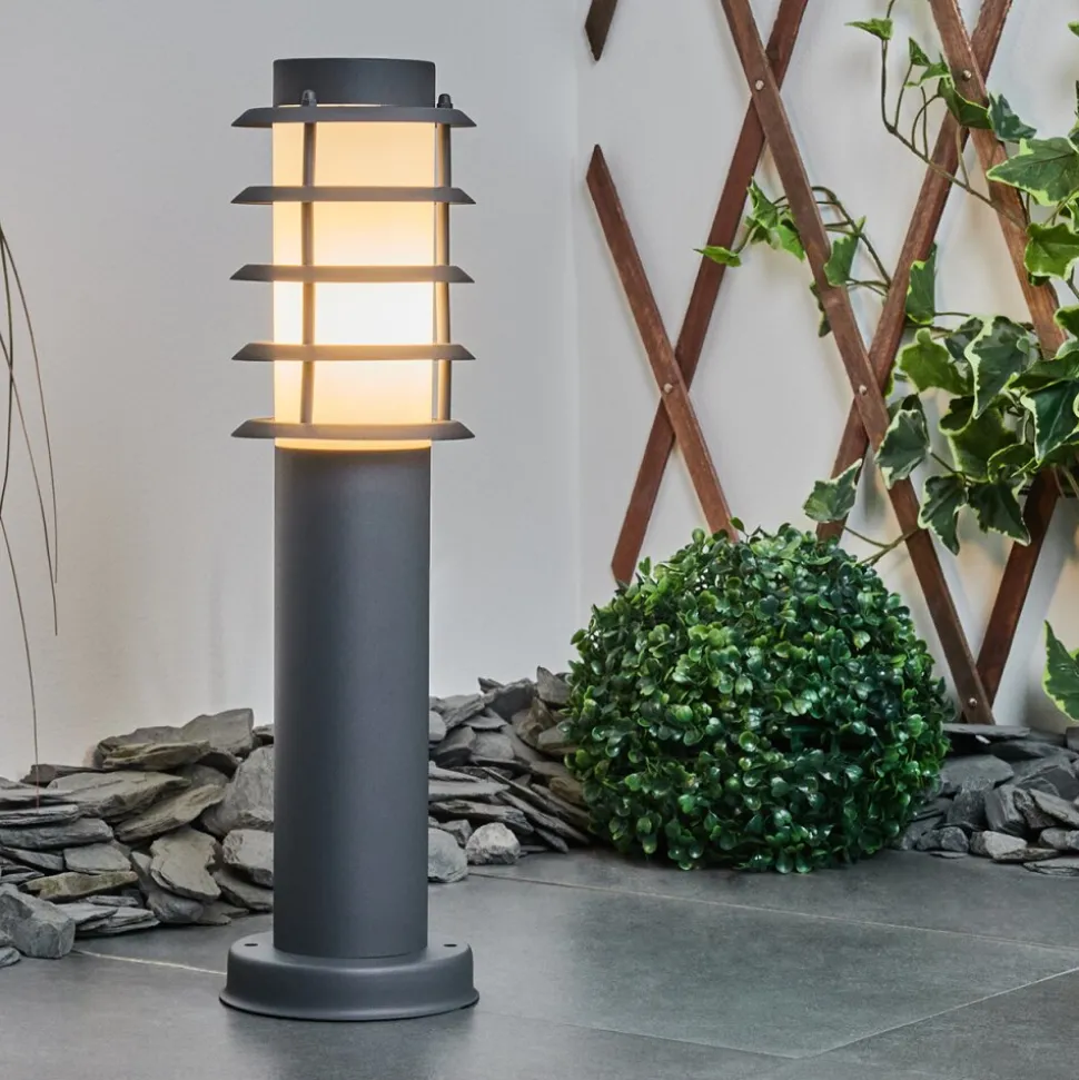 Borne Lumineuse Tunes Anthracite, 1 Lumiere