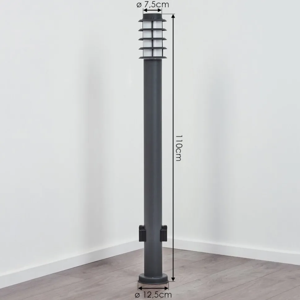 Borne Lumineuse Tunes Anthracite, 1 Lumiere
