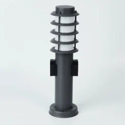 Borne Lumineuse Tunes Anthracite, 1 Lumiere