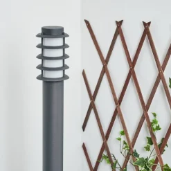 Borne Lumineuse Tunes Anthracite, 1 Lumiere