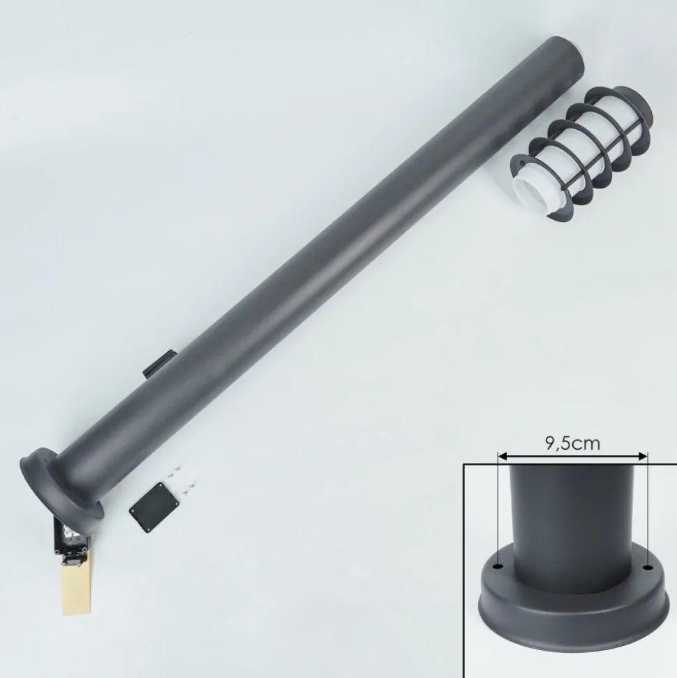 Borne Lumineuse Tunes Anthracite, 1 Lumiere