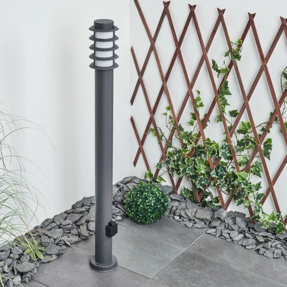 Borne Lumineuse Tunes Anthracite, 1 Lumiere