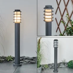 Borne Lumineuse Tunes Anthracite, 1 Lumiere