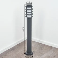 Borne Lumineuse Tunes Anthracite, 1 Lumiere