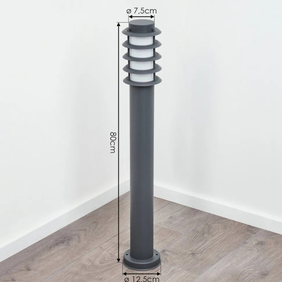 Borne Lumineuse Tunes Anthracite, 1 Lumiere