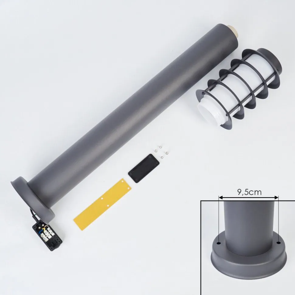 Borne Lumineuse Tunes Anthracite, 1 Lumiere