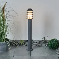 Borne Lumineuse Tunes Anthracite, 1 Lumiere