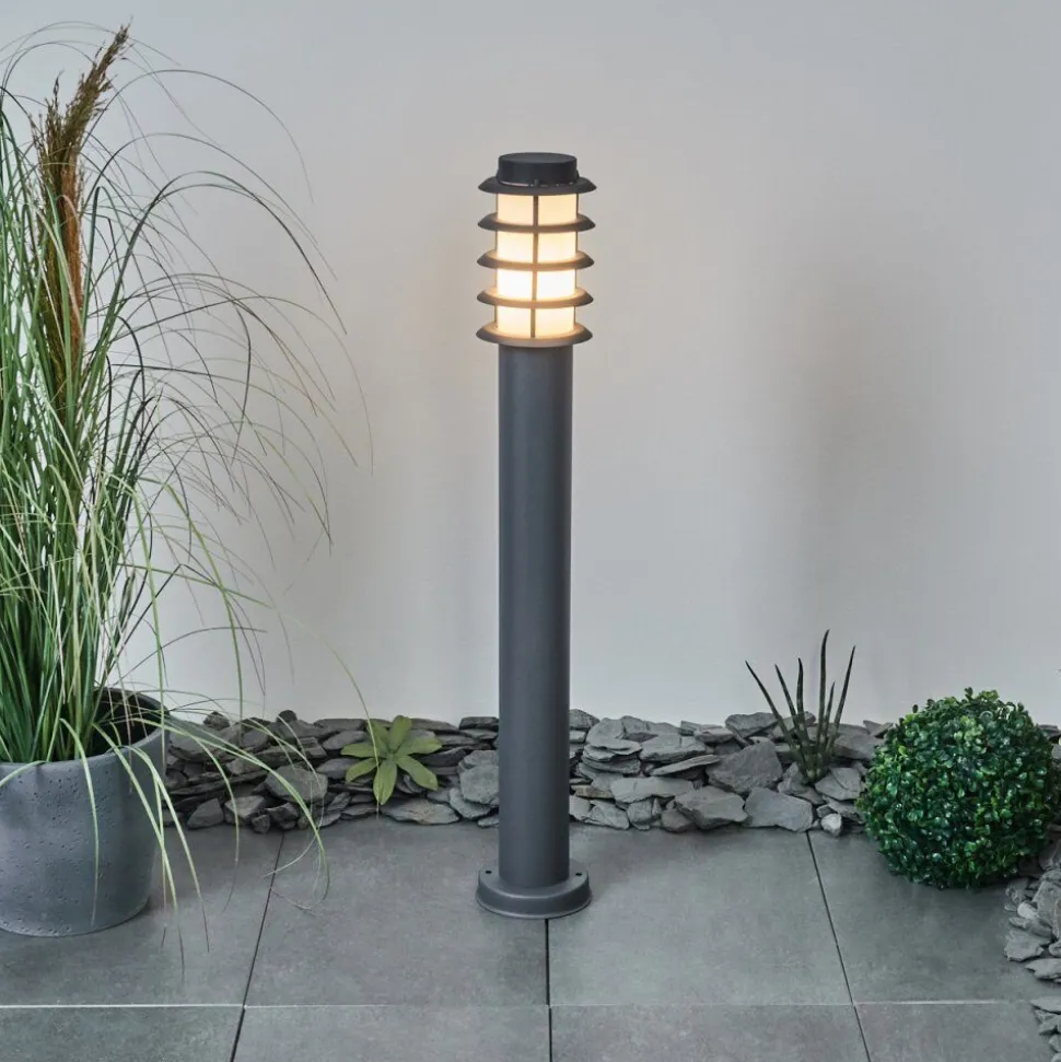 Borne Lumineuse Tunes Anthracite, 1 Lumiere