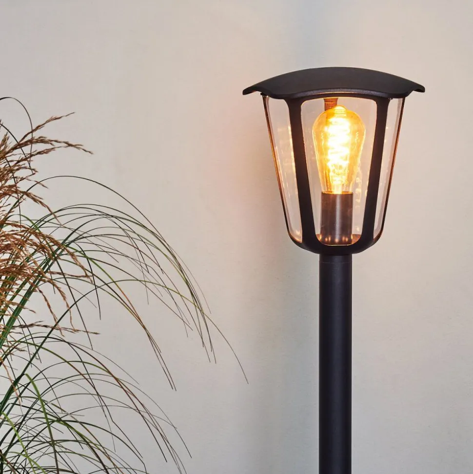 Borne Lumineuse Venneshamm Noir, 1 Lumiere
