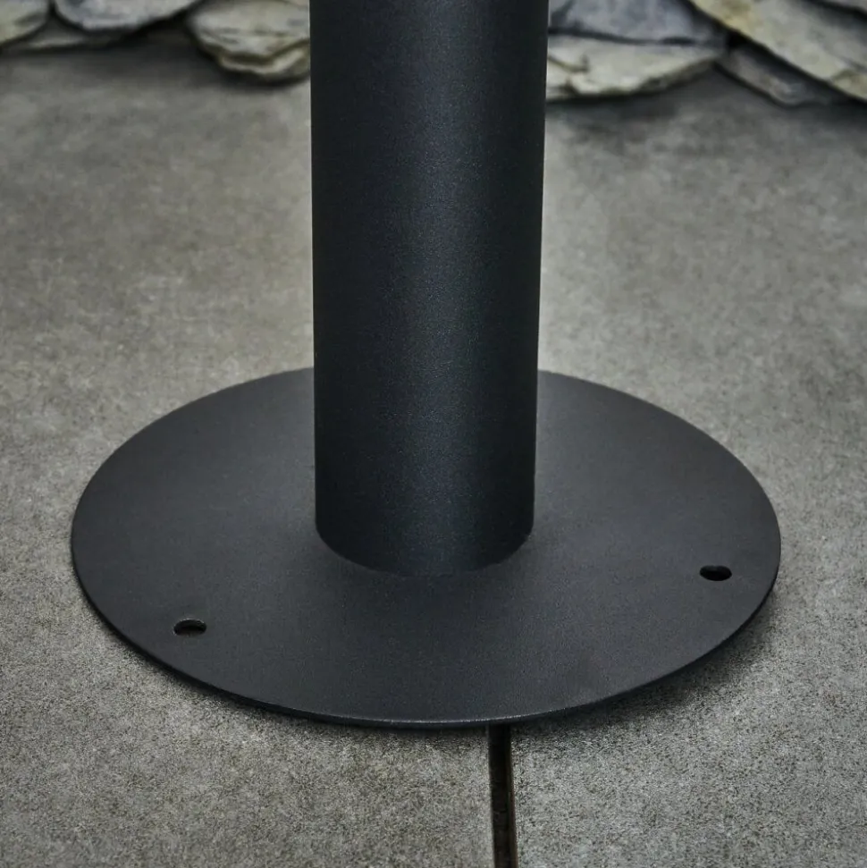 Borne Lumineuse Venneshamm Noir, 1 Lumiere