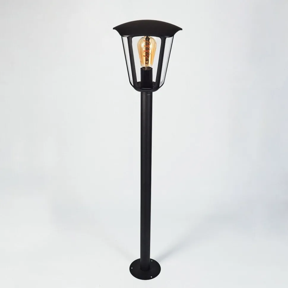 Borne Lumineuse Venneshamm Noir, 1 Lumiere
