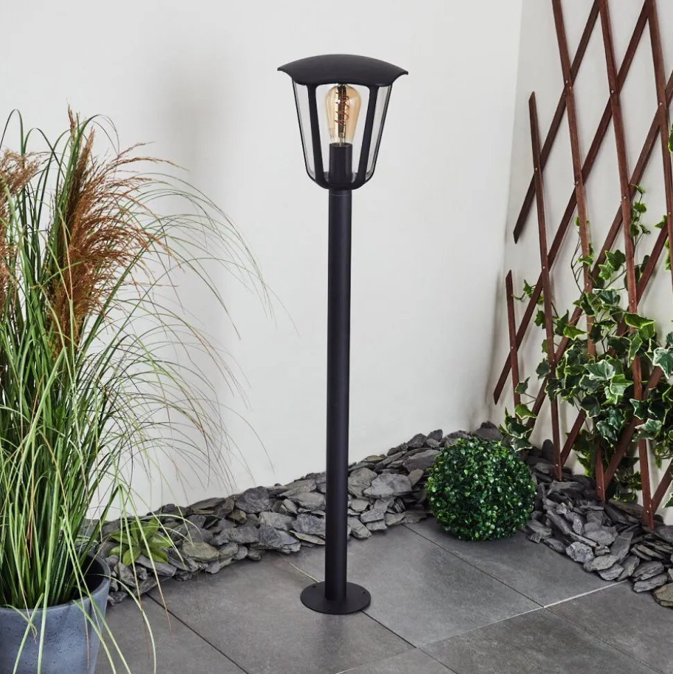 Borne Lumineuse Venneshamm Noir, 1 Lumiere