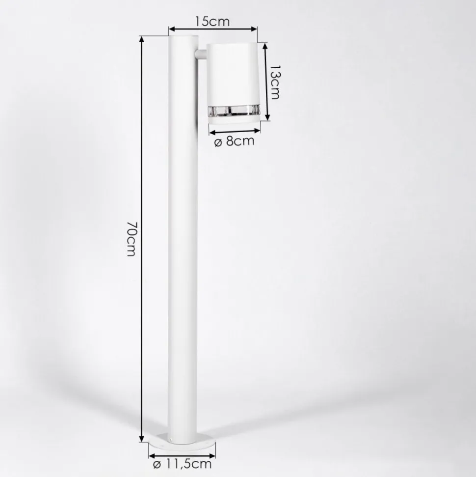Borne Lumineuseamyton Blanc, 1 Lumiere