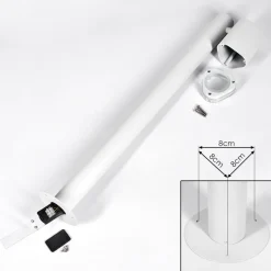 Borne Lumineuseamyton Blanc, 1 Lumiere