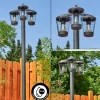 Borne Lumineuseeloida Anthracite, 3 Lumieres