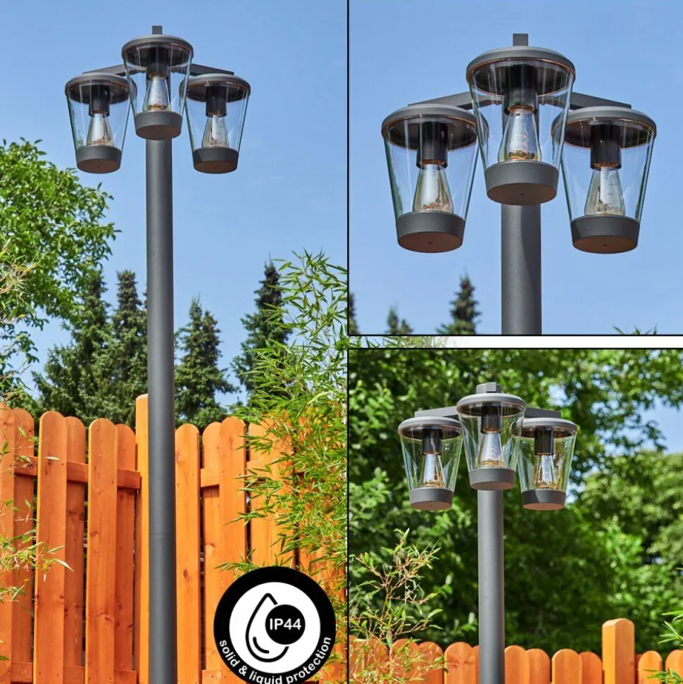 Borne Lumineuseeloida Anthracite, 3 Lumieres