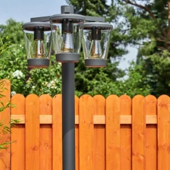 Borne Lumineuseeloida Anthracite, 3 Lumieres