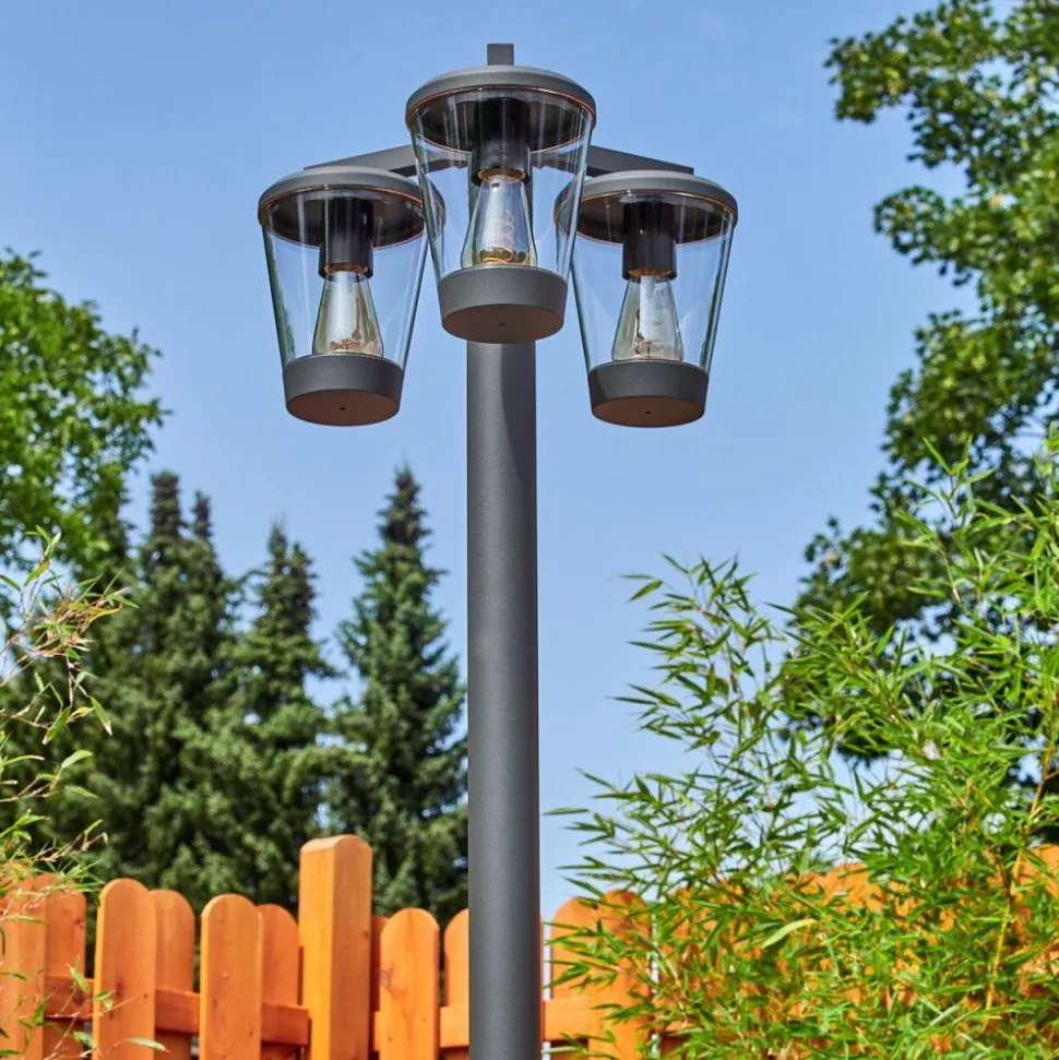 Borne Lumineuseeloida Anthracite, 3 Lumieres