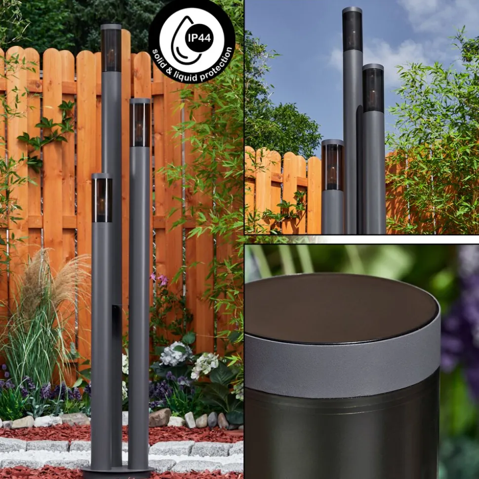Borne Lumineusegaborone Anthracite, 3 Lumieres