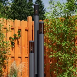 Borne Lumineusegaborone Anthracite, 3 Lumieres