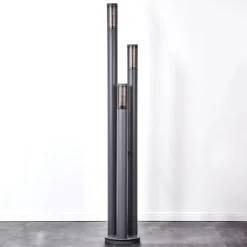 Borne Lumineusegaborone Anthracite, 3 Lumieres