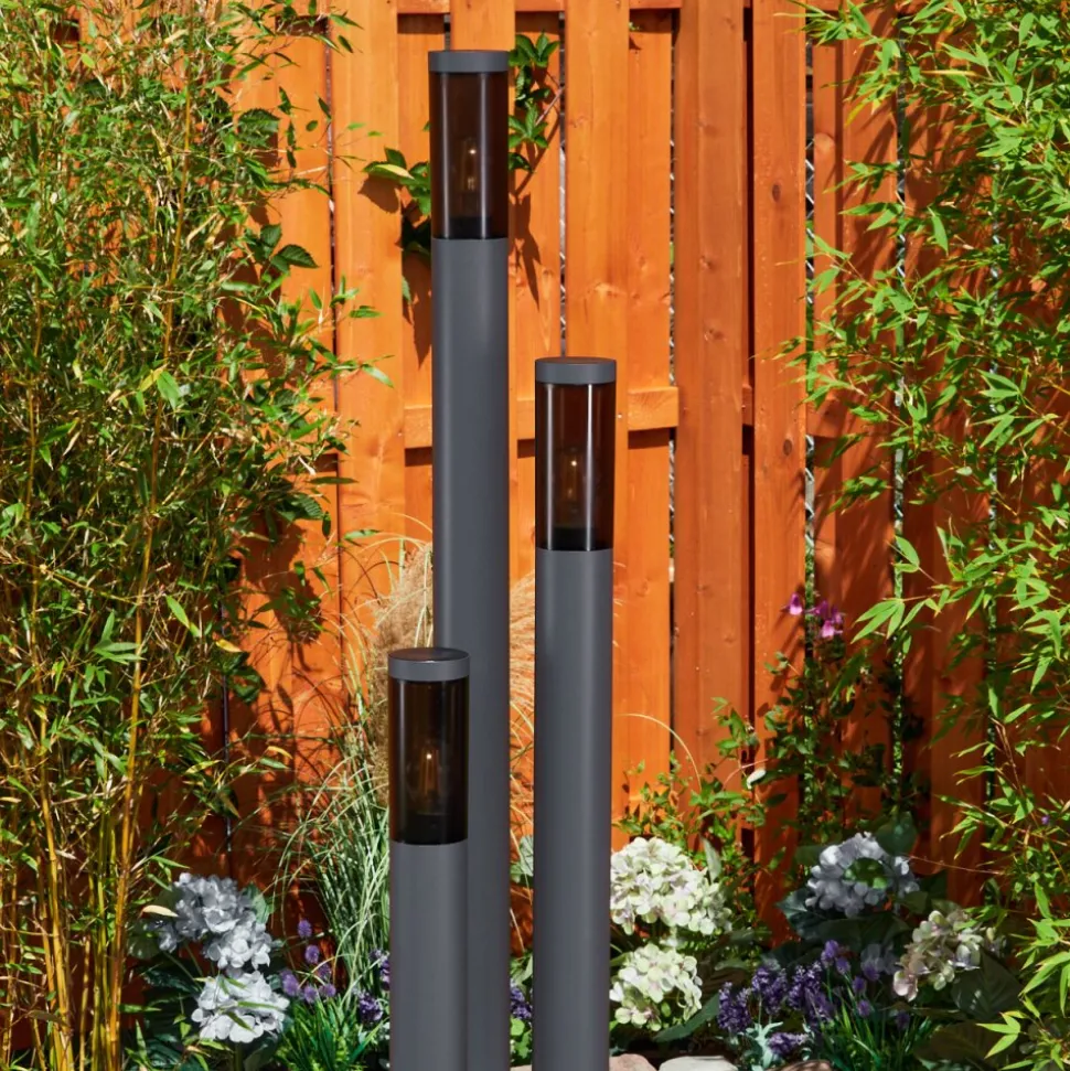 Borne Lumineusegaborone Anthracite, 3 Lumieres