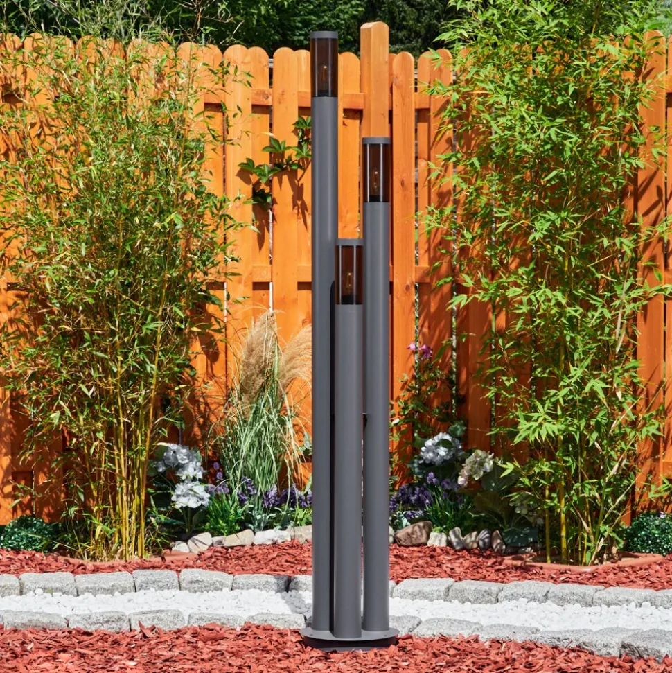 Borne Lumineusegaborone Anthracite, 3 Lumieres