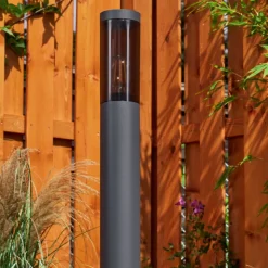 Borne Lumineusegaborone Anthracite, 1 Lumiere