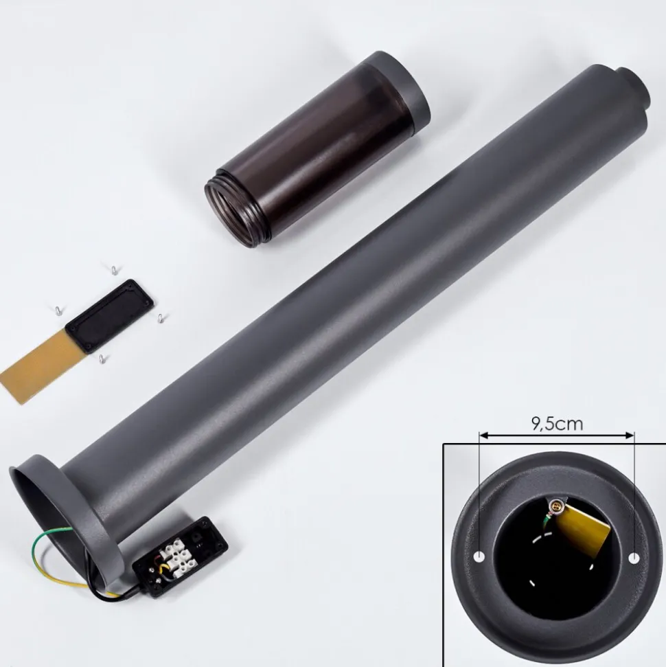 Borne Lumineusegaborone Anthracite, 1 Lumiere