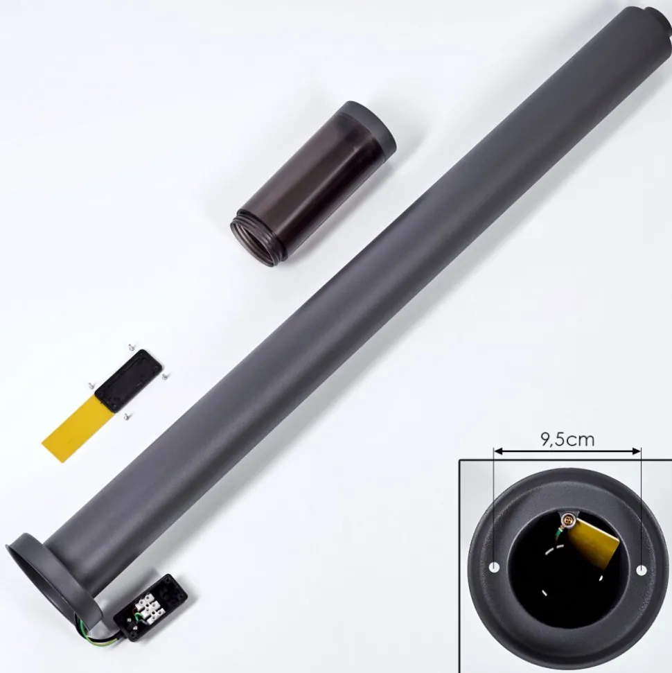 Borne Lumineusegaborone Anthracite, 1 Lumiere