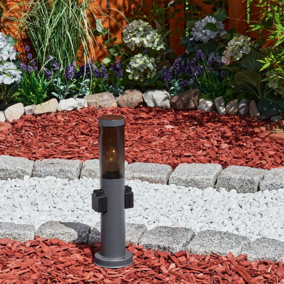 Borne Lumineusegaborone Anthracite, 1 Lumiere