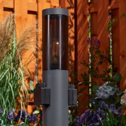 Borne Lumineusegaborone Anthracite, 1 Lumiere