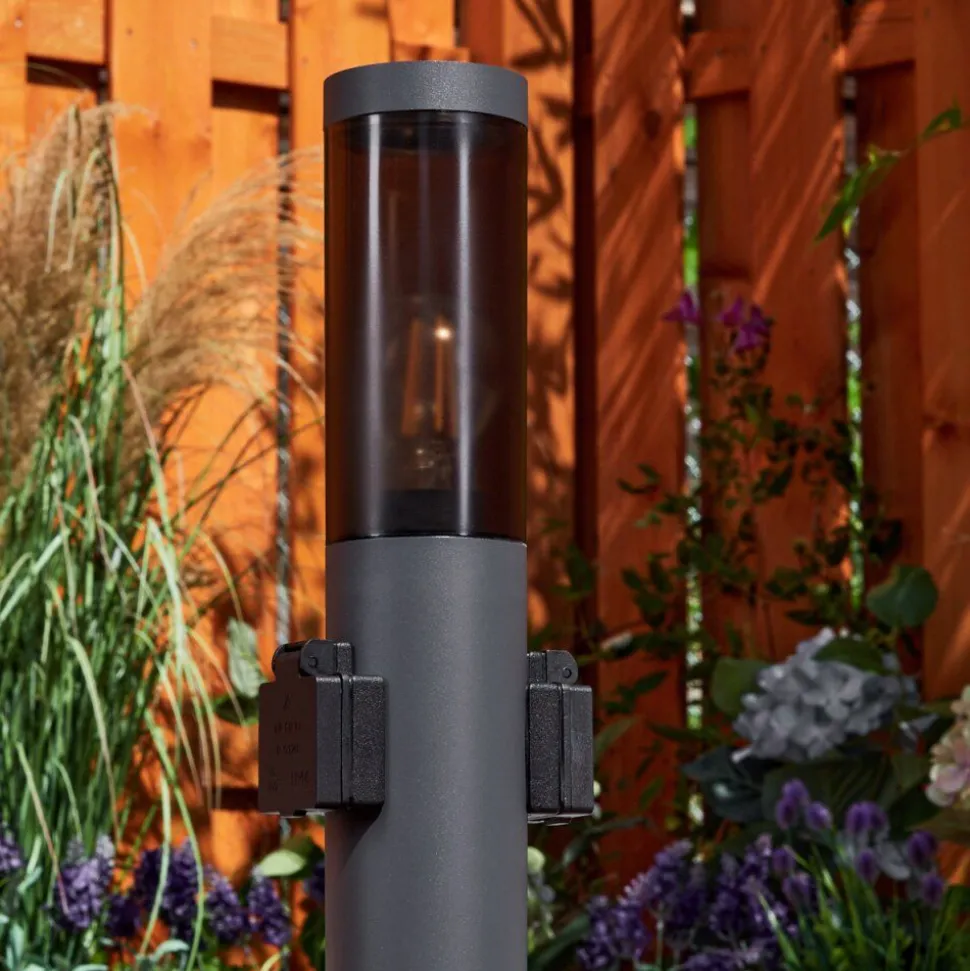 Borne Lumineusegaborone Anthracite, 1 Lumiere