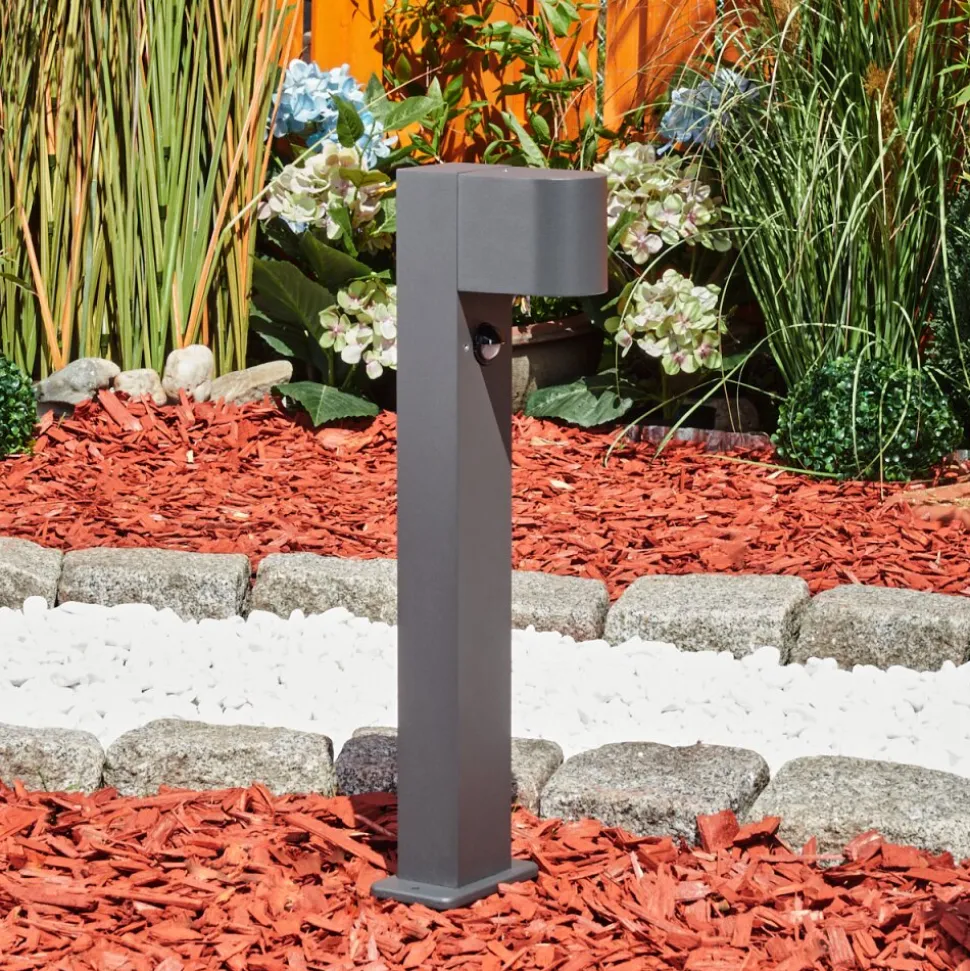 Borne Lumineusekingstown Anthracite, 1 Lumiere, Detecteur De Mouvement