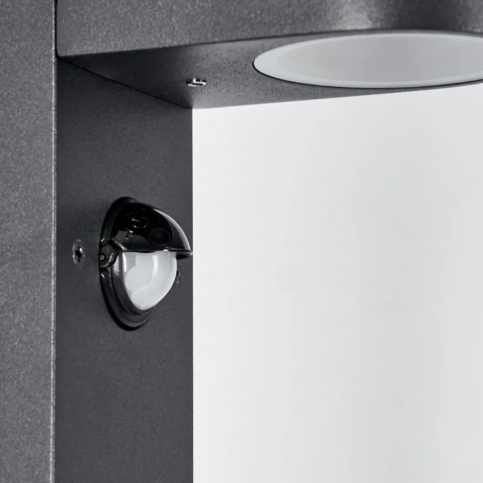 Borne Lumineusekingstown Anthracite, 1 Lumiere, Detecteur De Mouvement