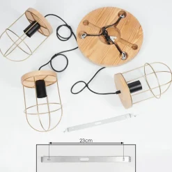Borne Lumineuseoiba Anthracite, 1 Lumiere
