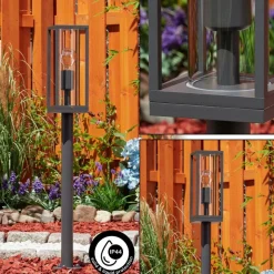 Borne Lumineuseoiba Anthracite, 1 Lumiere